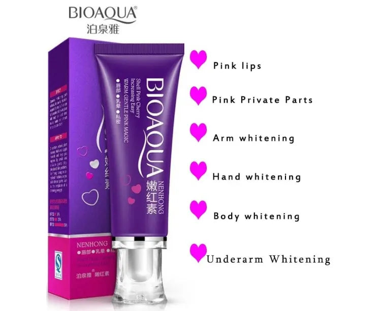 Pink lips Warm Gentle Pink Magic Cream bioaqua- 30ml