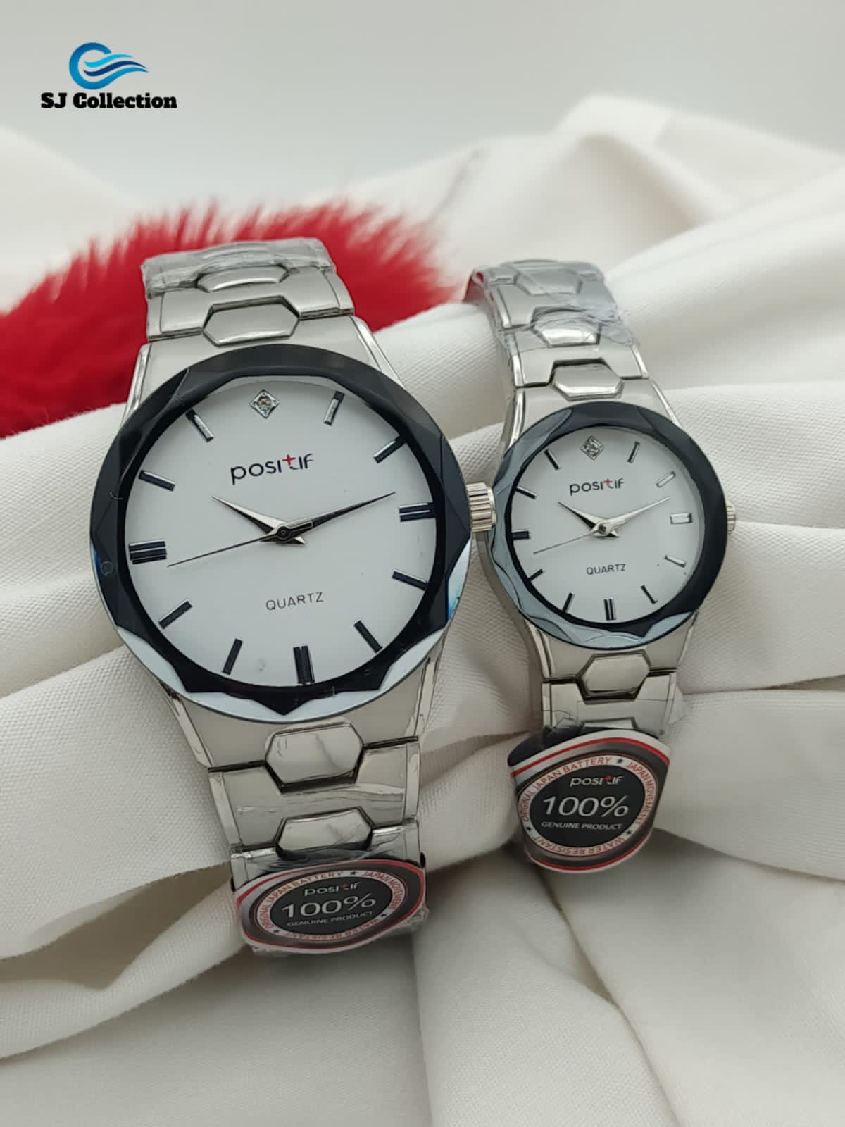 Positif Chain Pair Watch With Normal Box