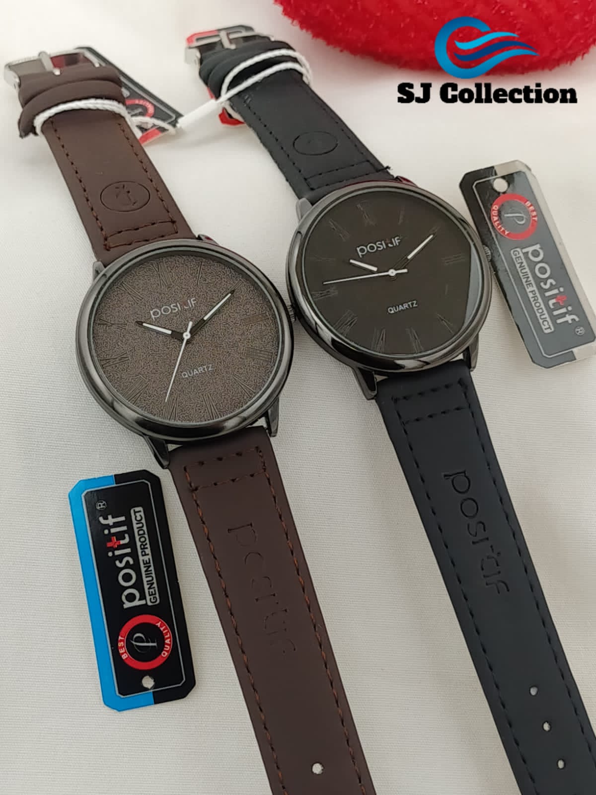 Positif Watch Leather Strap With Normal Box