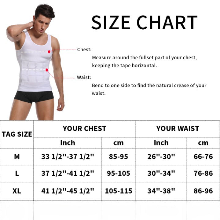 Slim Belt Vest Shaper For Men