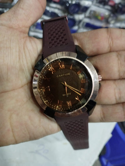 Pepsi Rubber Strap Gents Watch With Normal Box