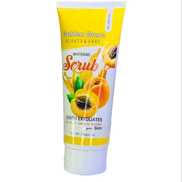 Golden Grace SCRUB BEAUTY &amp; CARE WHITENING GENTLY EXFOLIATES 200ml