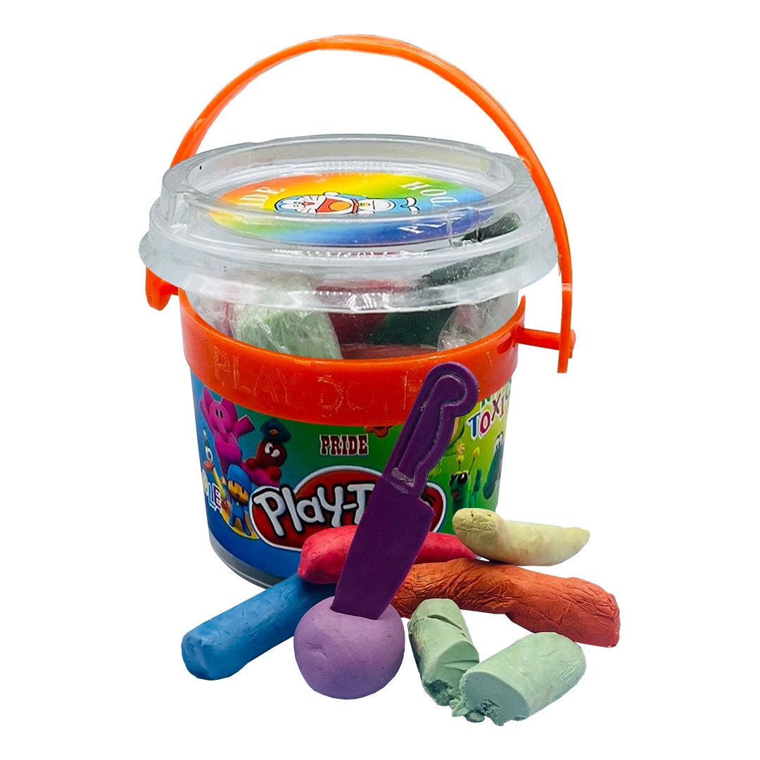 Multi Colors Play doh Clay Balti Different colors Play-dough Sticks &amp; Small plastic knife inside