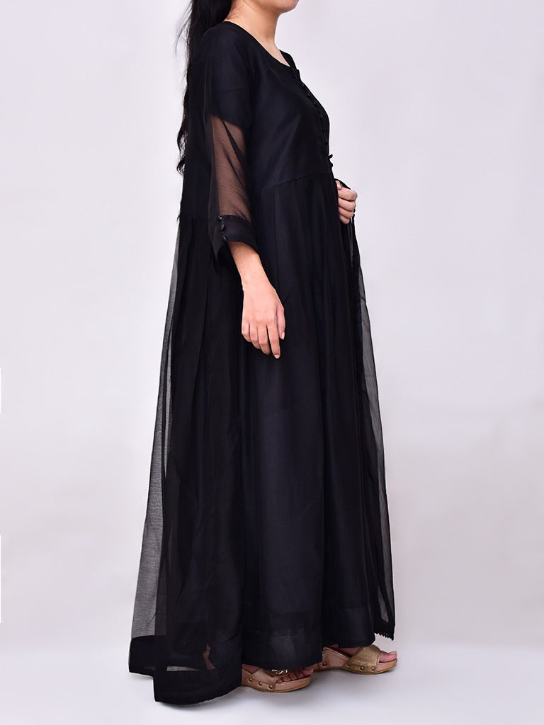 3 Pcs Beautiful Shafoon Maxi Suit for women and young girls