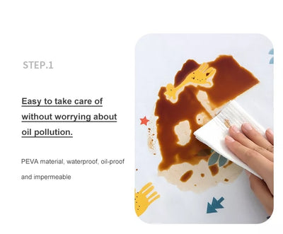 Oven Cover and Fridge Cover Kitchen Microwave cover Waterproof Oil Dust Double Pockets Microwave cover Oven Cover and fridge cover