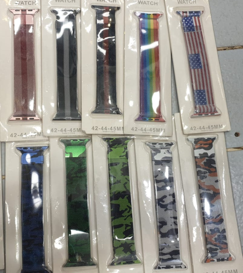 Gucci and army watch straps - (Random Color &amp; Design)