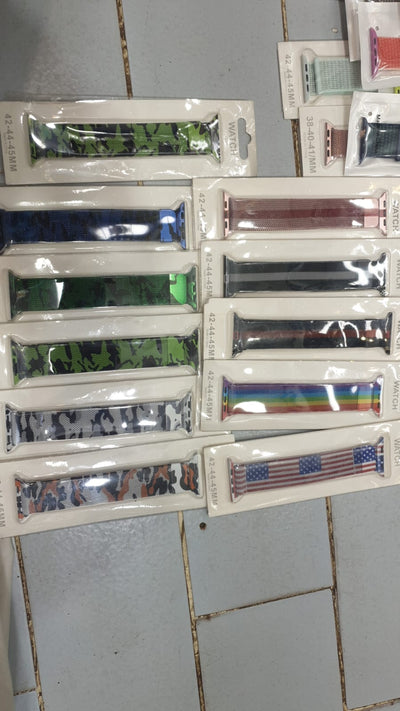 Gucci and army watch straps - (Random Color &amp; Design)