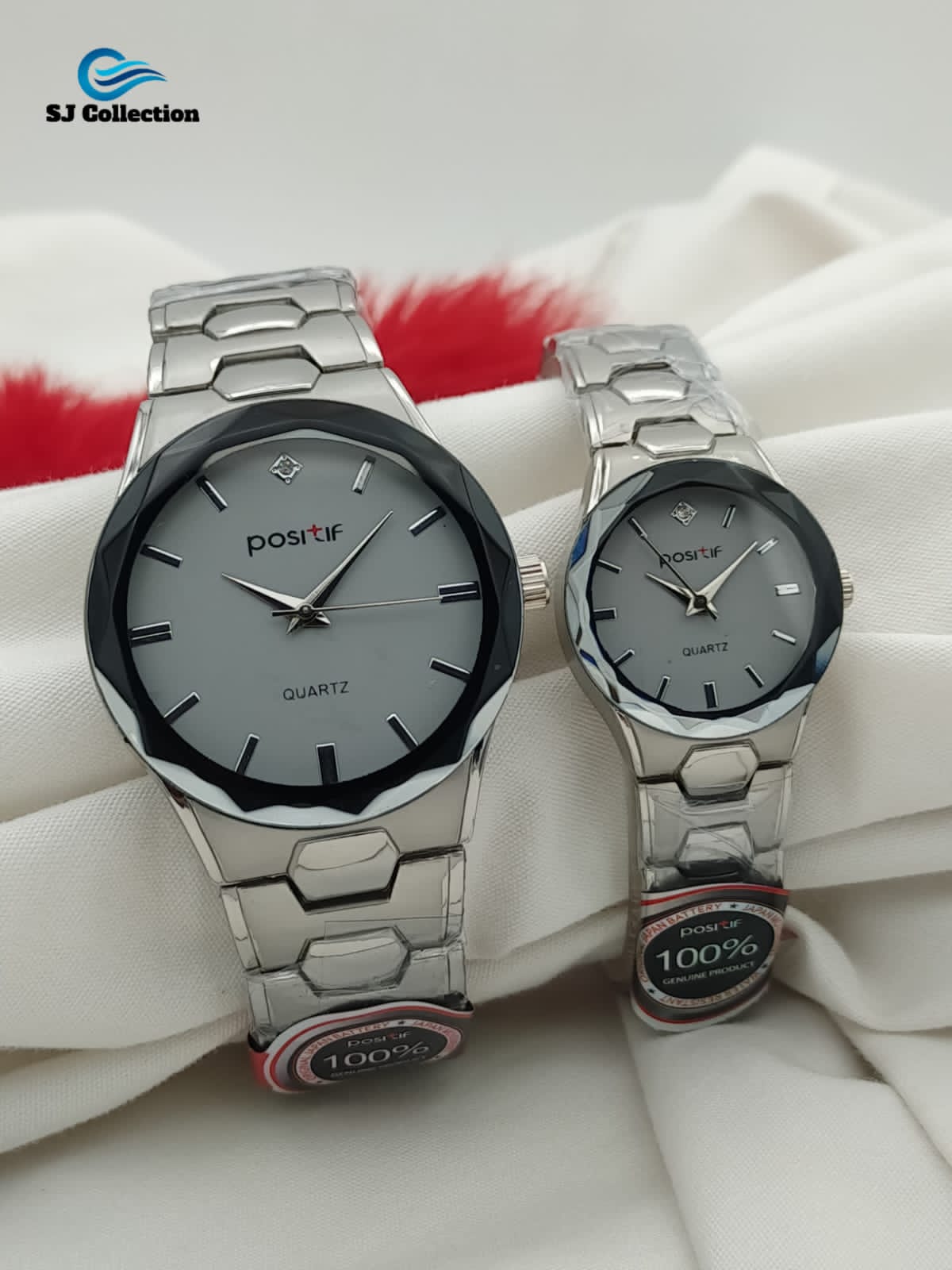 Positif Chain Pair Watch With Normal Box