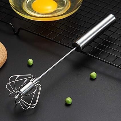 Hand Pressure Semi-automatic Egg Beater  Kitchen Accessories Tools Self Turning Cream Utensils Whisk Manual Mixer (Copy)