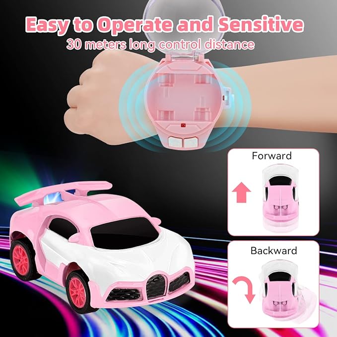 1 Pc Mini Wrist watch Car (Rechargable)