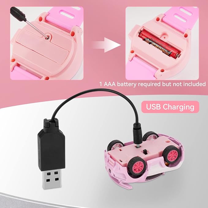 1 Pc Mini Wrist watch Car (Rechargable)