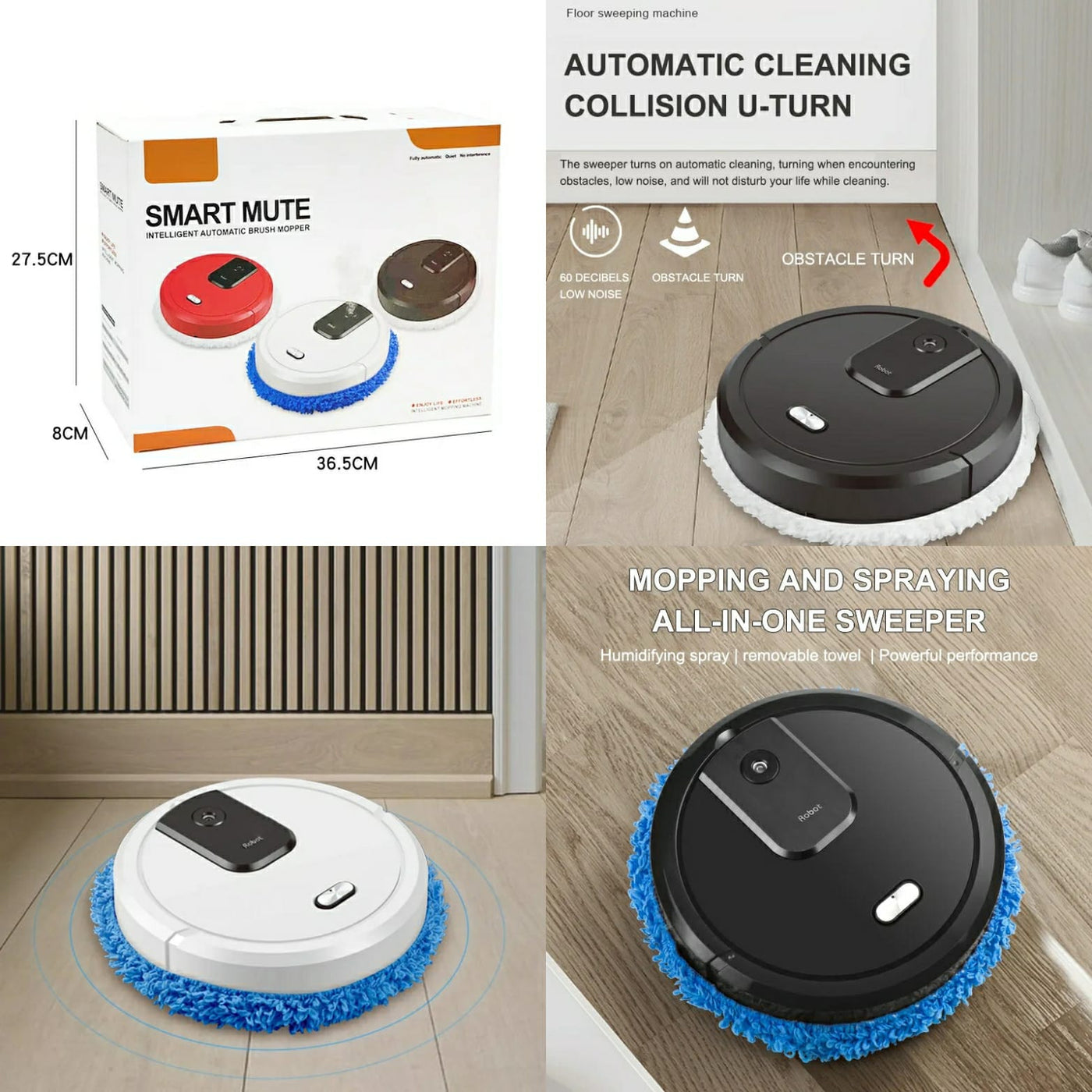 Smart Robot Vacuum Cleaner Multifunction Home Cleaning Sweeping Machine Rechargeable Wireless Smart Floor Machine Office Clean