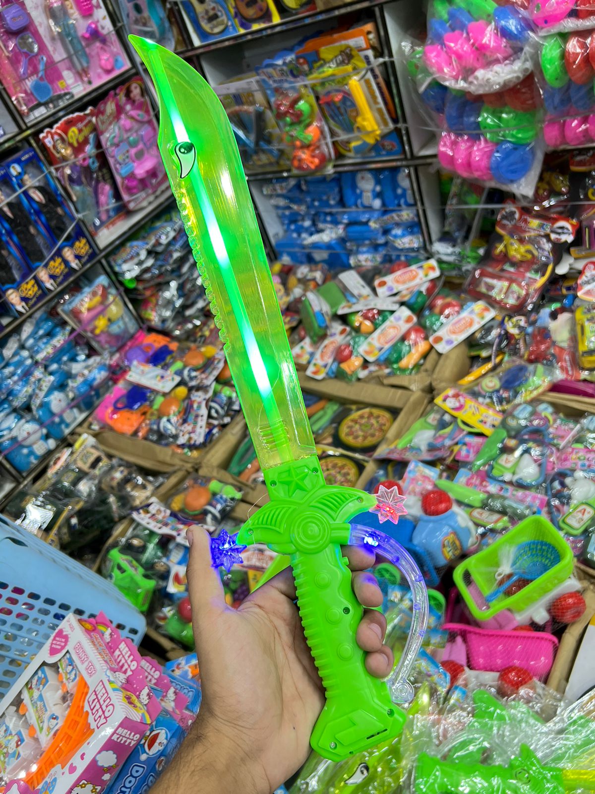 Green led light sword  (for kids)