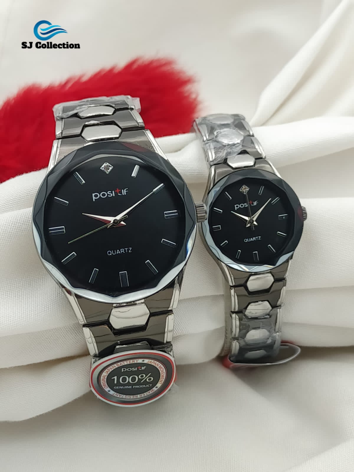 Positif Chain Pair Watch With Normal Box