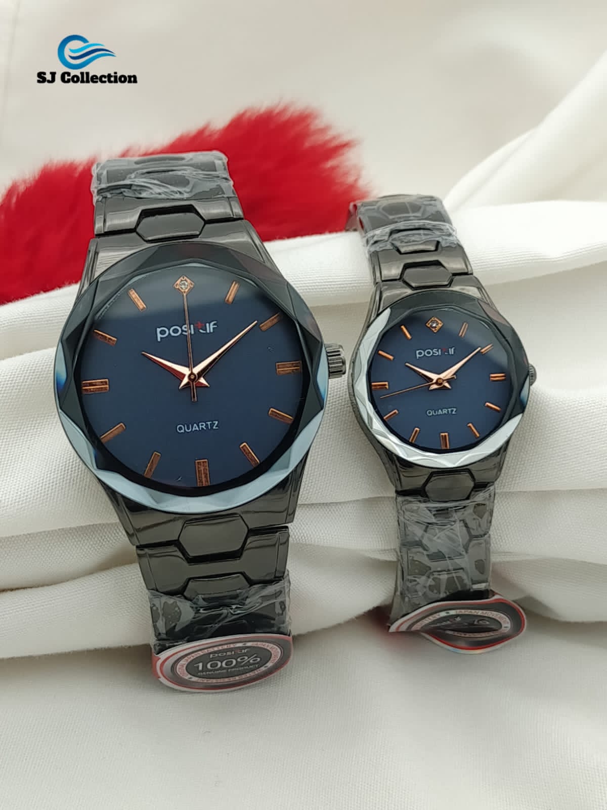 Positif Chain Pair Watch With Normal Box