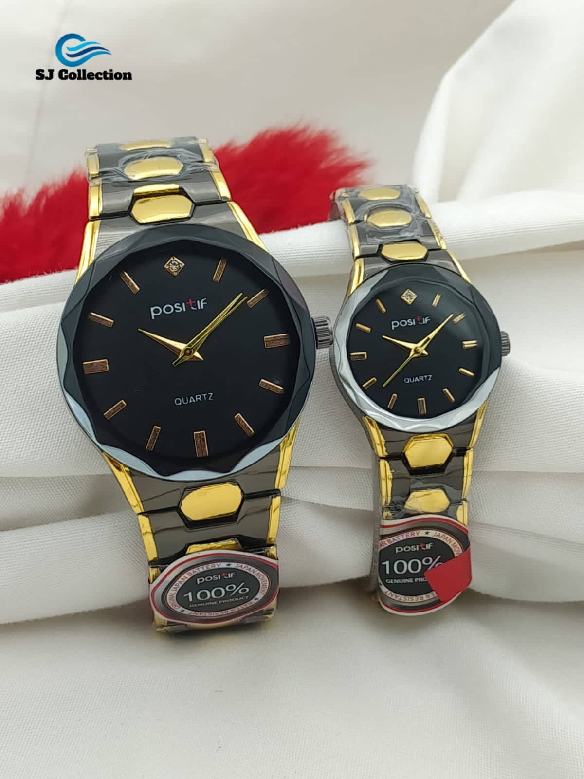 Positif Chain Pair Watch With Normal Box