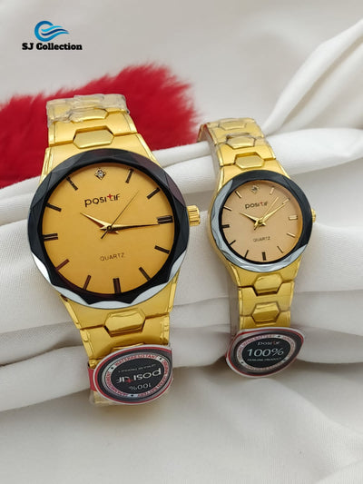 Positif Chain Pair Watch With Normal Box