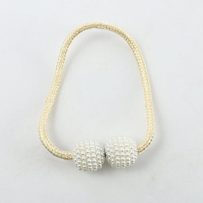 Magnetic Curtain Clip Bead Curtain Tie back Hanging Ball Curtain - (Random Color)