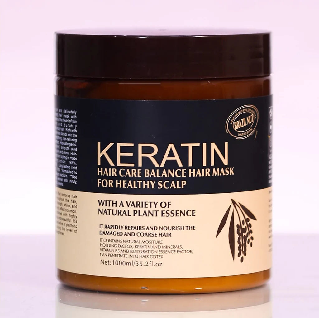 (pack of 48) (only bulk orders) Keratin Hair Care Balance Hair Mask &amp; Hair Treatment - (500ml)