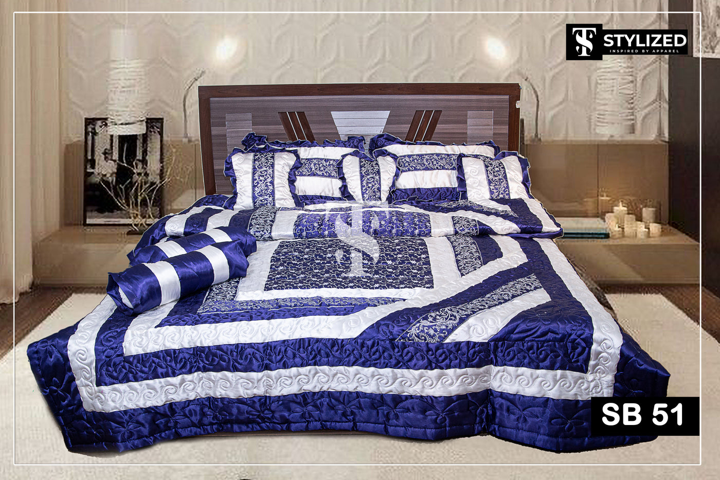 Silk Boutique Bridal Razai Set