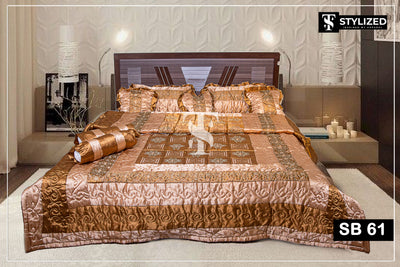 Silk Box Bridal Razai Set