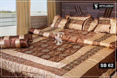 Silk Box Bridal Razai Set