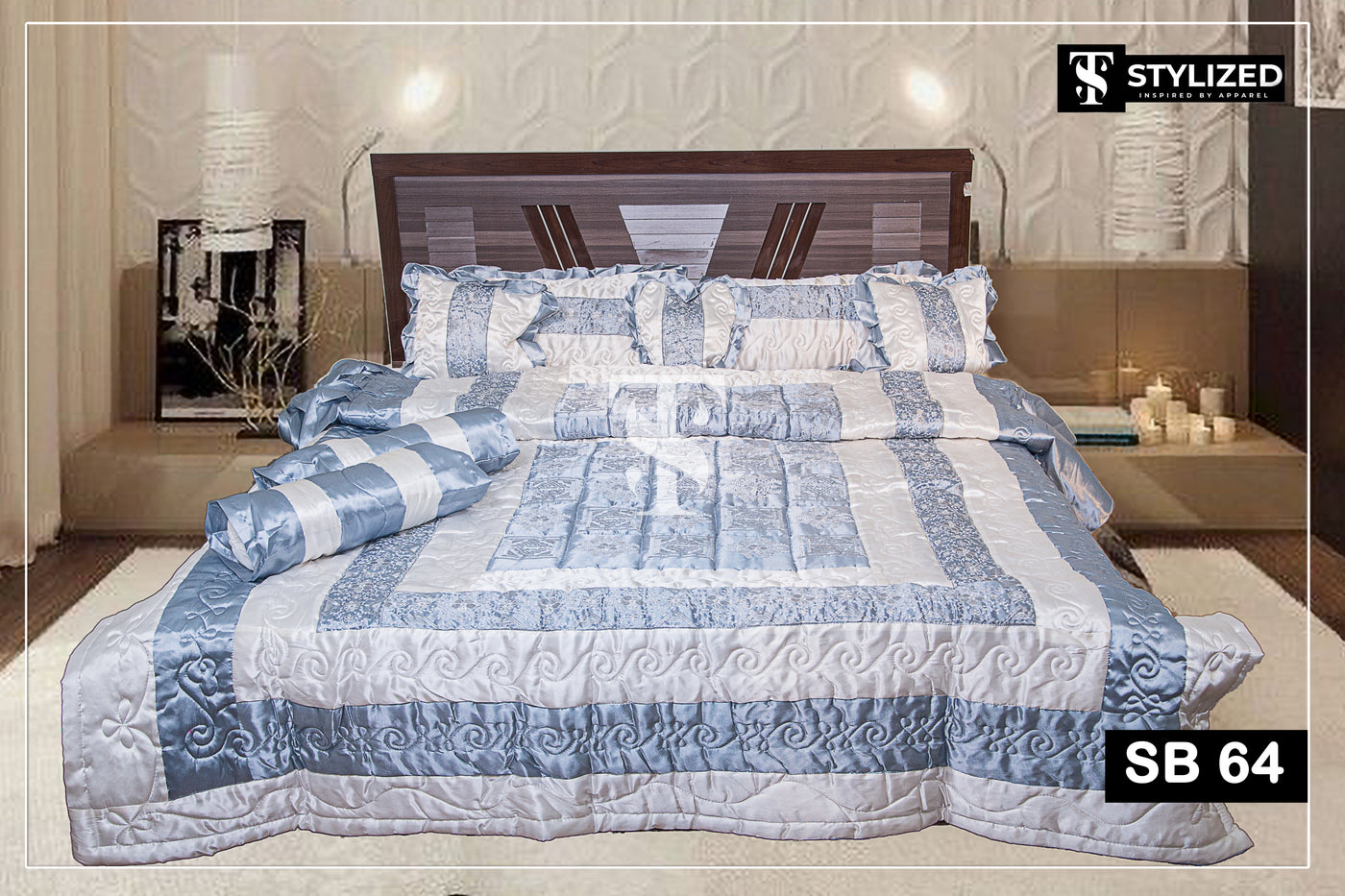 Silk Box Bridal Razai Set