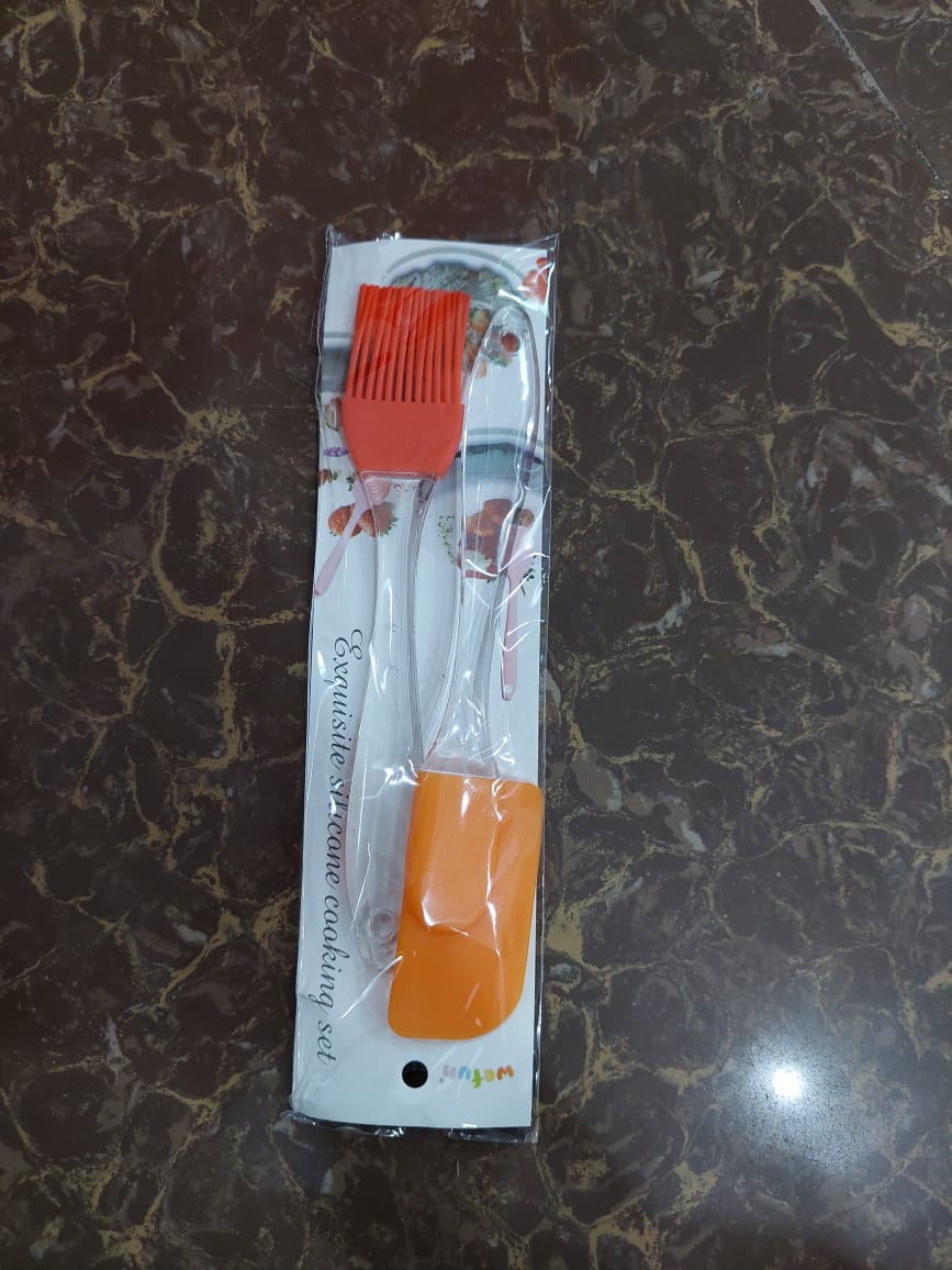 Spatula And Pastry Brush Silicone