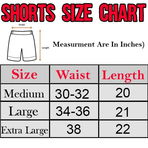 Pack of 3 Printed short For Mens (Assorted print)