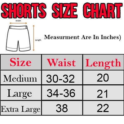 Pack of 3 Printed short For Mens (Assorted print)