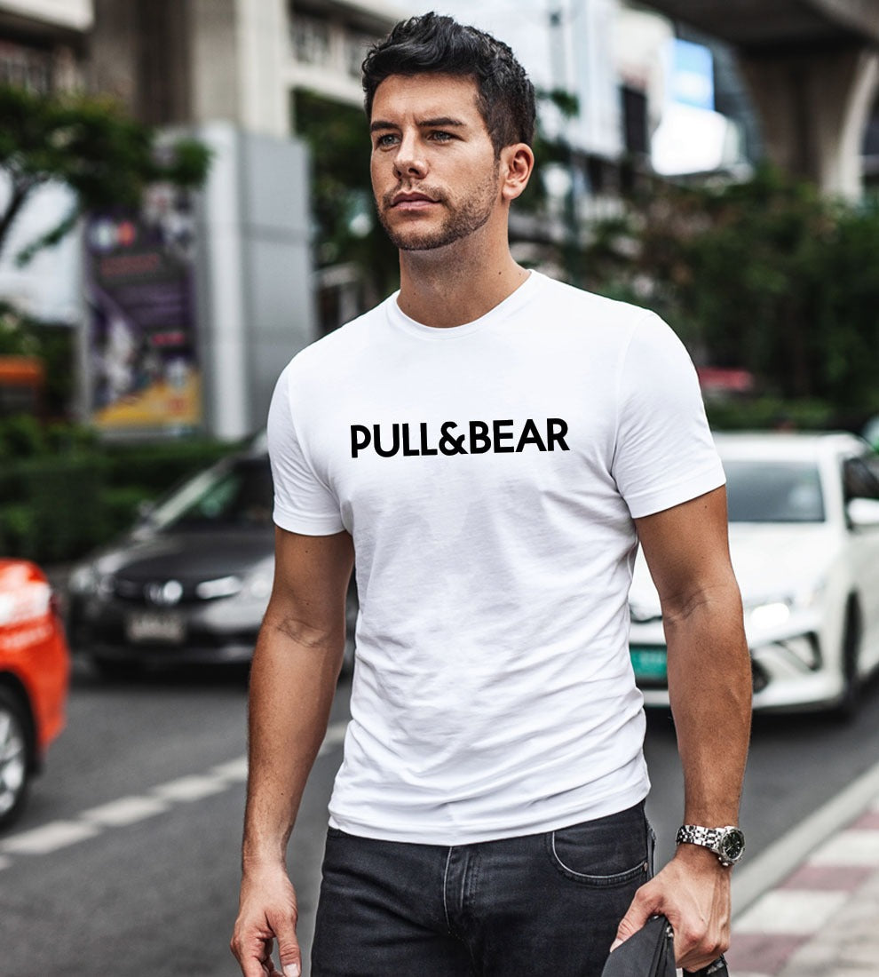 Pull &amp; Bear Printed Tshirt For Mens