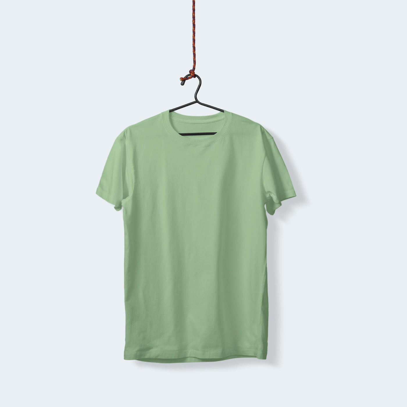 Plain Half Sleeves Men’s Round Neck T-Shirt