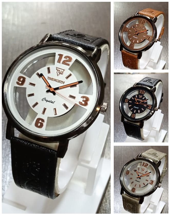 Timeworth Crystal Watch New Design (Random Color)