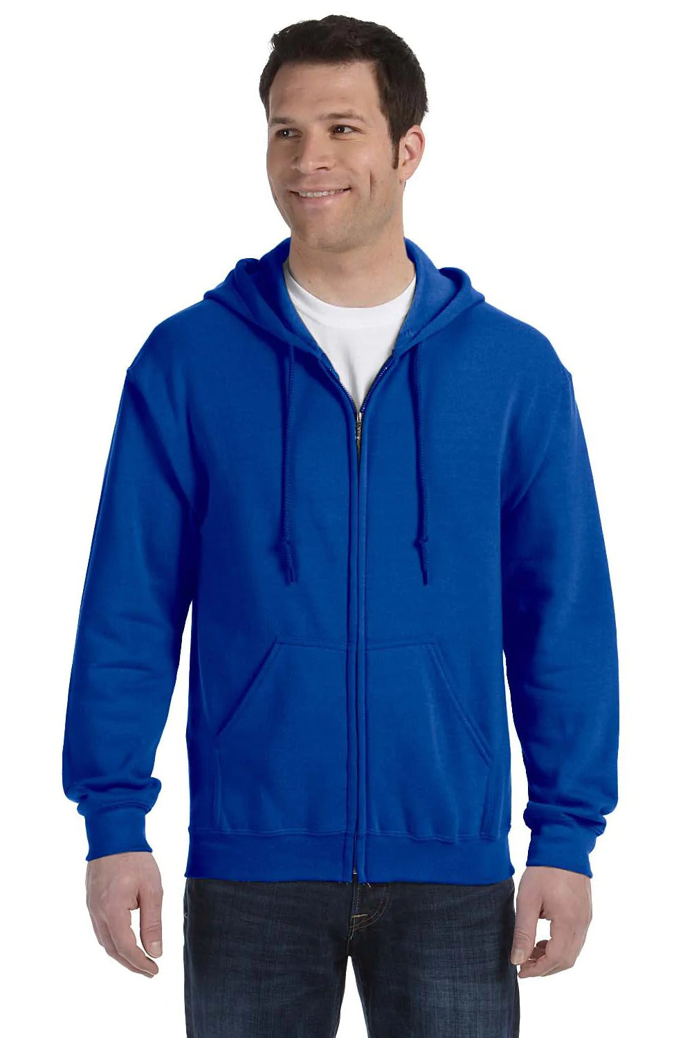 Royal Blue Zipper Hoodie