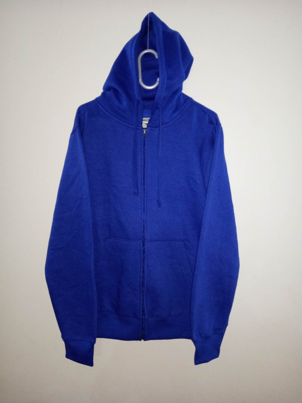 Royal Blue Zipper Hoodie