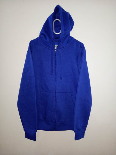 Royal Blue Zipper Hoodie