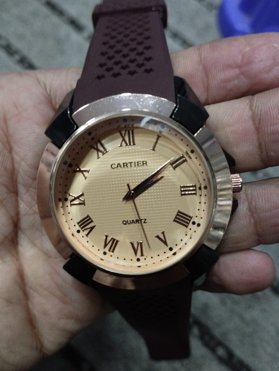 Pepsi Rubber Strap Gents Watch With Normal Box