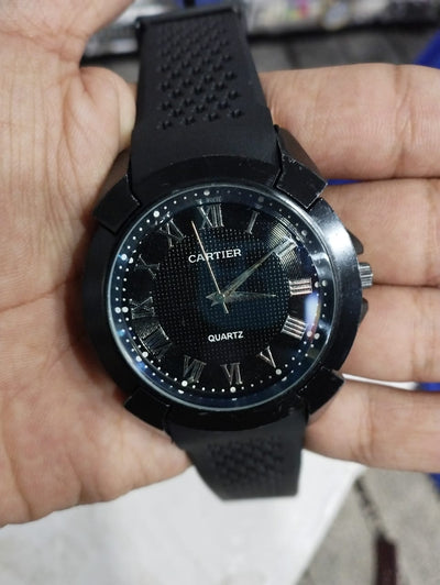 Pepsi Rubber Strap Gents Watch With Normal Box (Black)