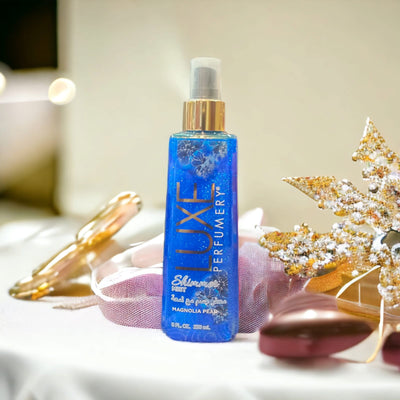 Luxe shimmer body mist available original USA