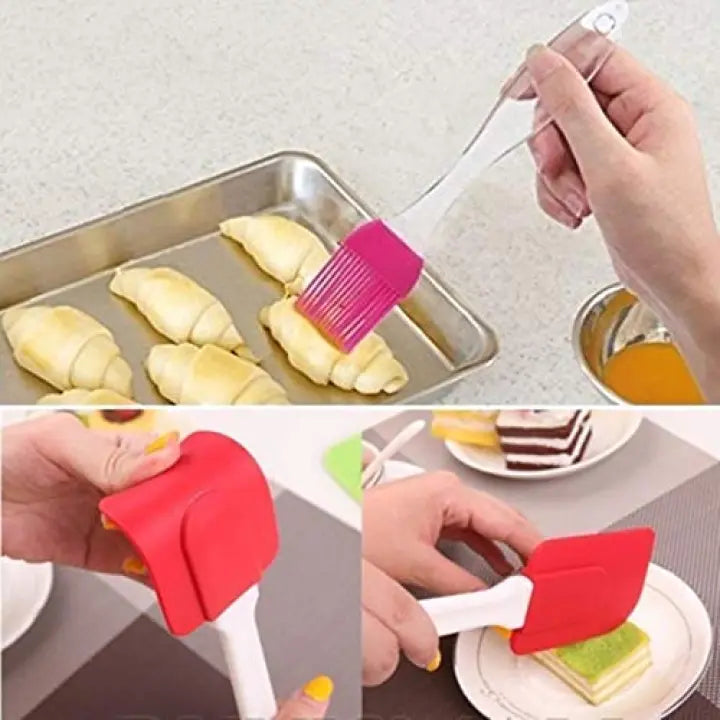 Spatula And Pastry Brush Silicone
