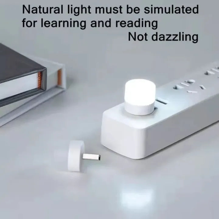 Portable USB Light for Room Mini USB Led Night Light Bulb Multipurpose USB Lighting Bulb - Each