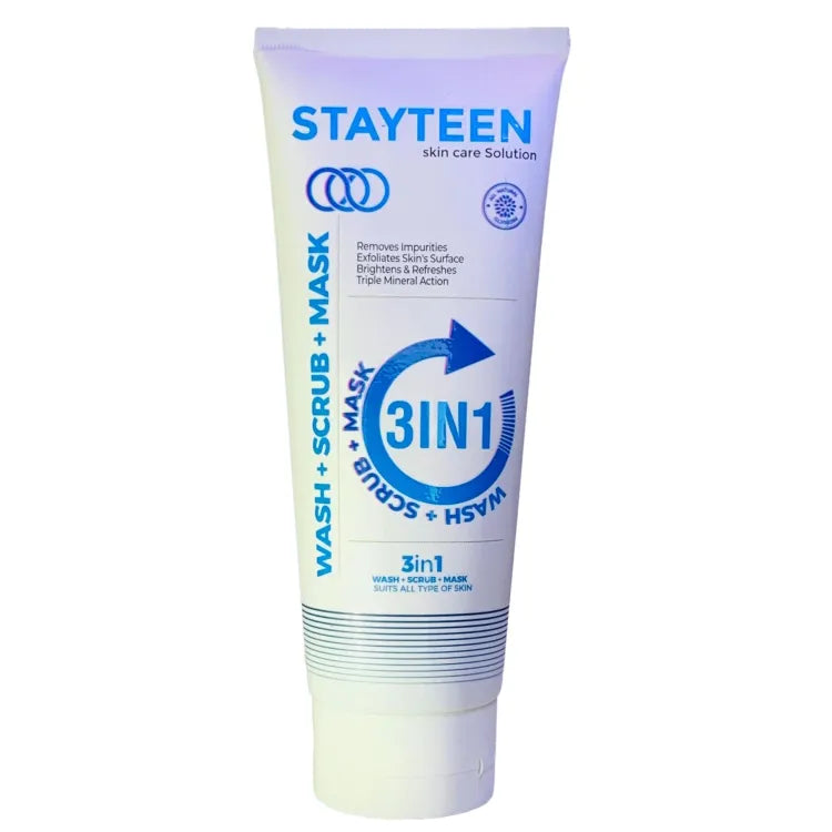 STAYTEEN skin care Solution WASH + SCRUB + MASK 175 ml