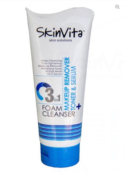 SkinVita 3 in 1 Makeup Remover Toner &amp; Serum 175 ML
