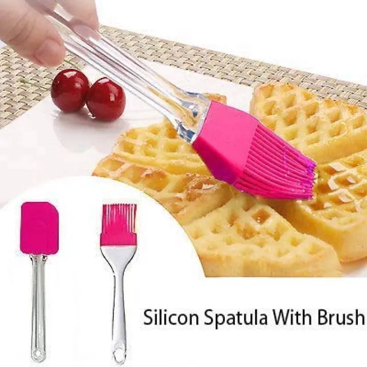 Spatula And Pastry Brush Silicone